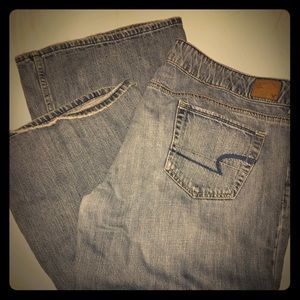 American Eagle Hipster Flare Jeans 18